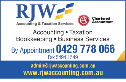 RJW Accounting & Taxation Services - Gold Coast Accountants 1