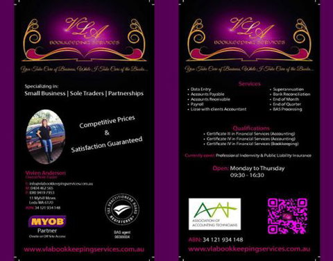 VLA Bookkeeping Services - Gold Coast Accountants 0